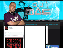 Tablet Screenshot of djmac.com